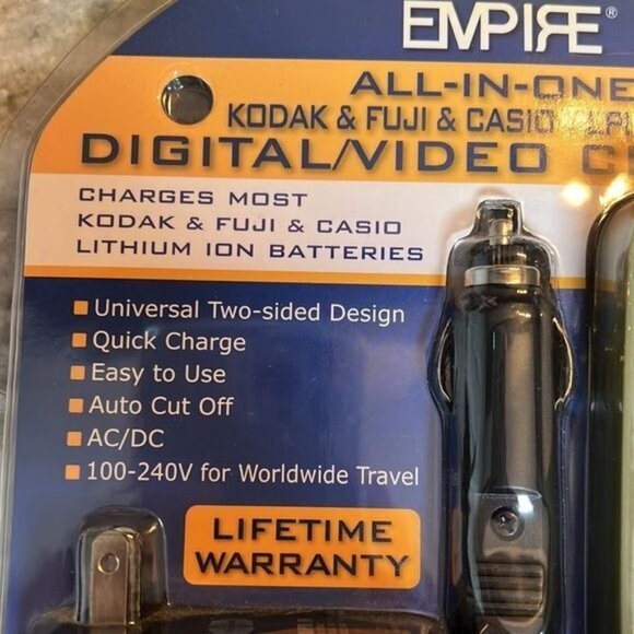 Empire All-in-one Kodak & Fuji & Casio Replacement Digital/Video Charger NEW - Picture 7 of 7